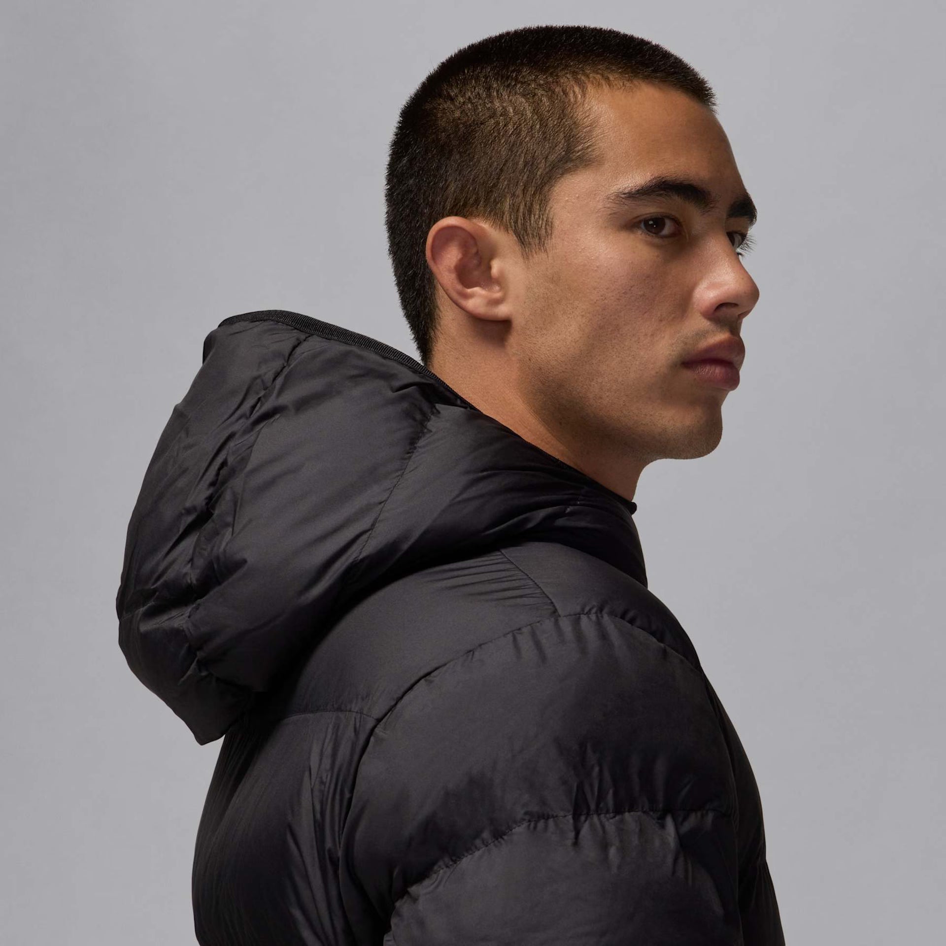 Jaqueta Jordan Brooklyn Puffer Preto