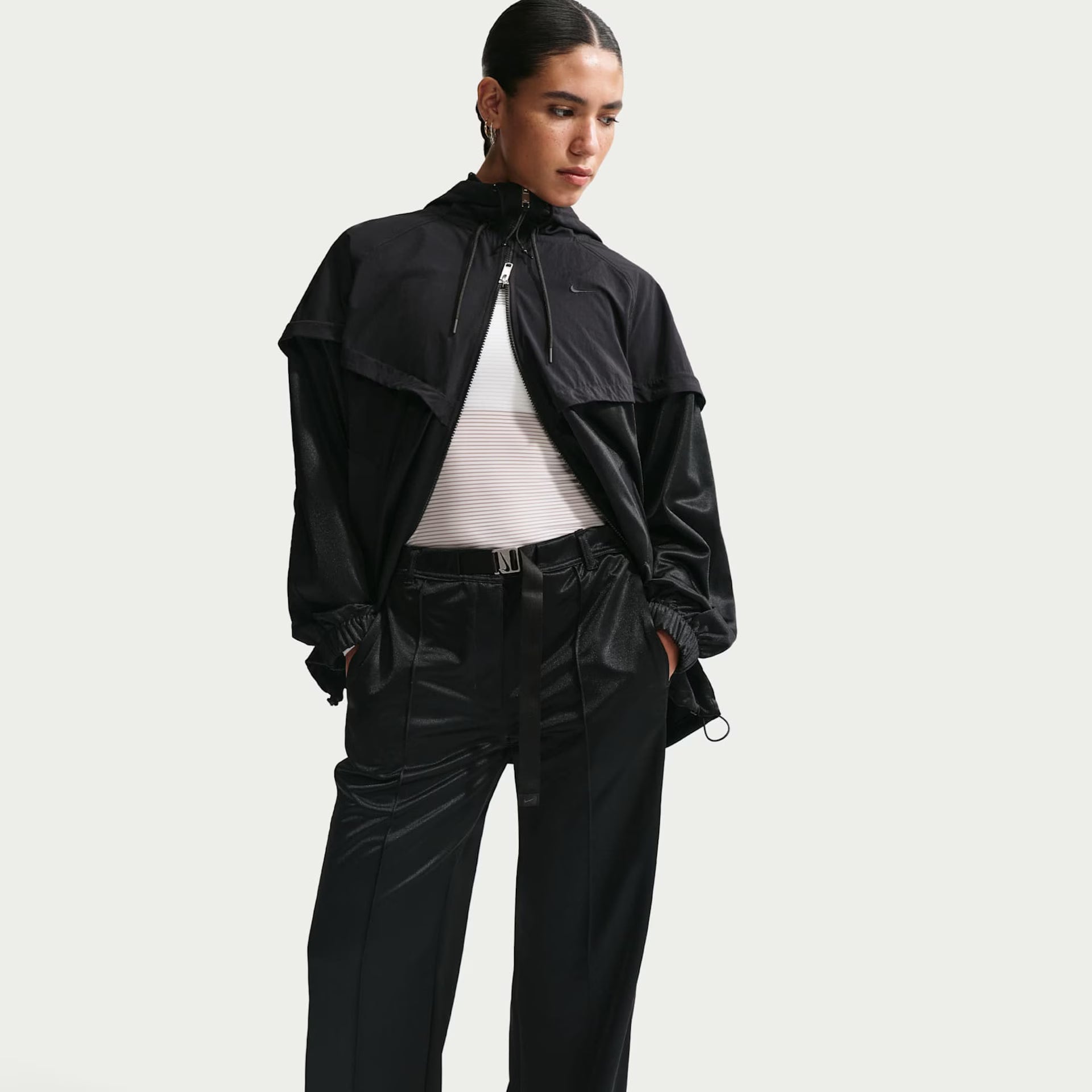 Calça Nike Sportswear Belted Preto