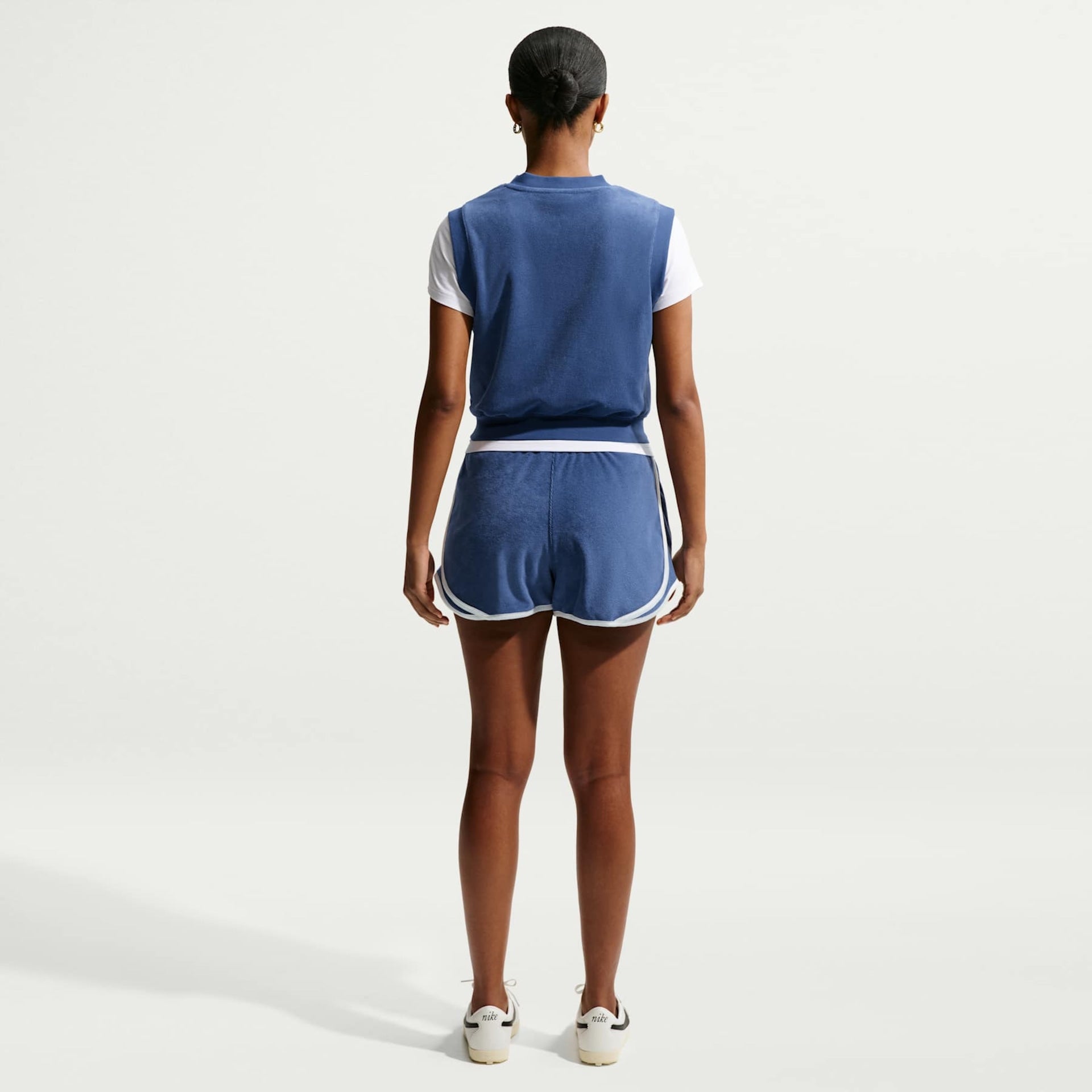 Colete Nike Sportswear Chill Terry Azul