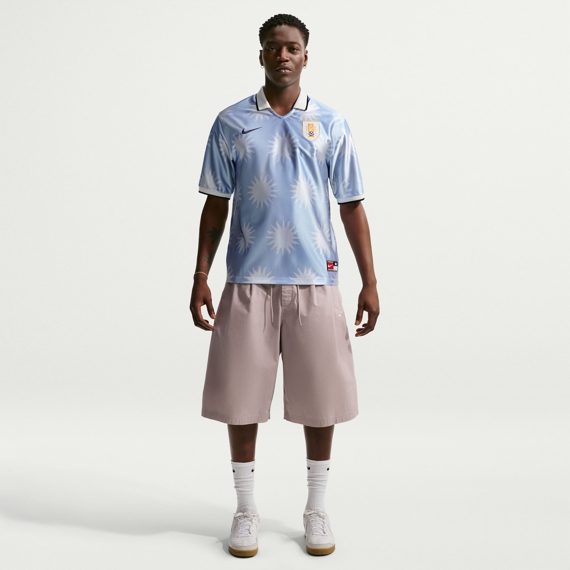 Camiseta Polo Nike Dri-FIT Energy Uruguai Azul