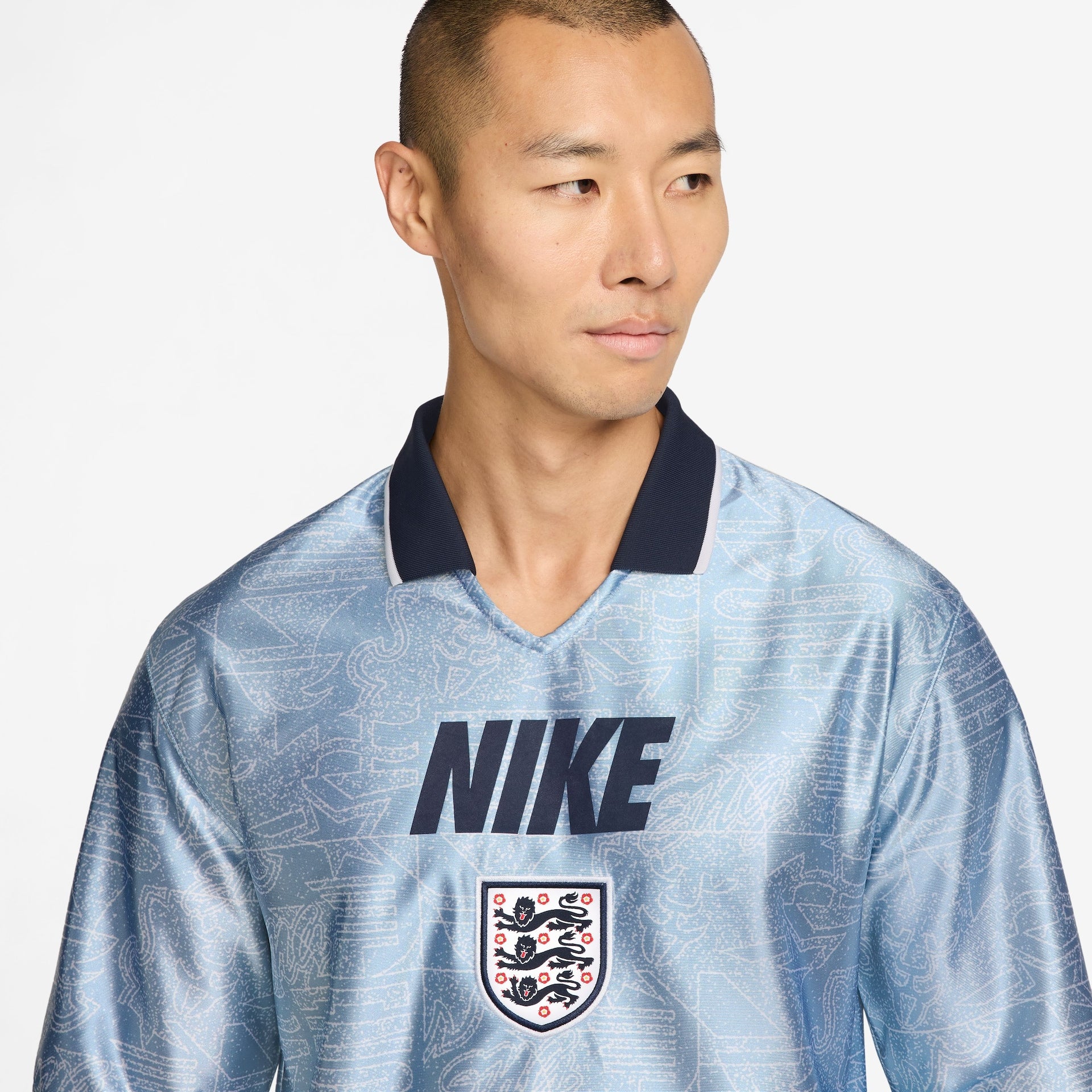 Camiseta Polo Nike Dri-Fit Energy Inglaterra Azul