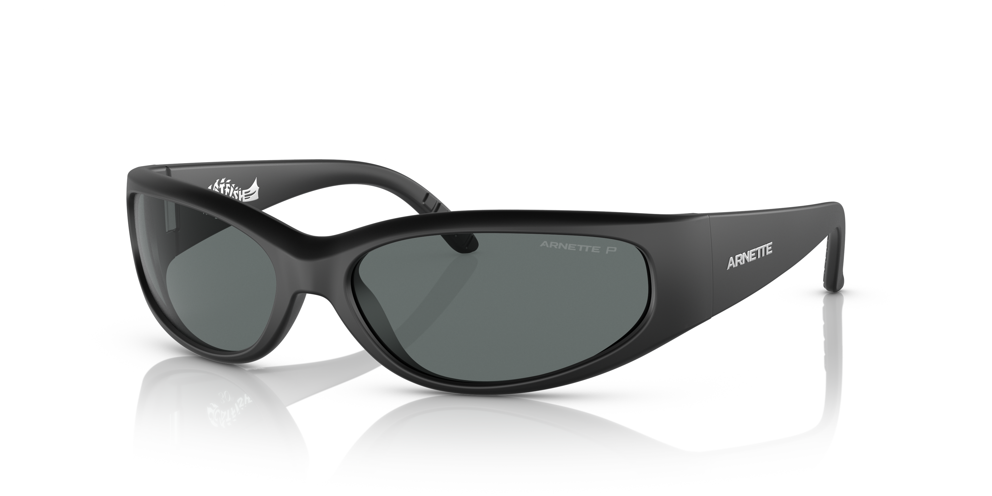Óculos de Sol Arnette Catfish Preto Fosco