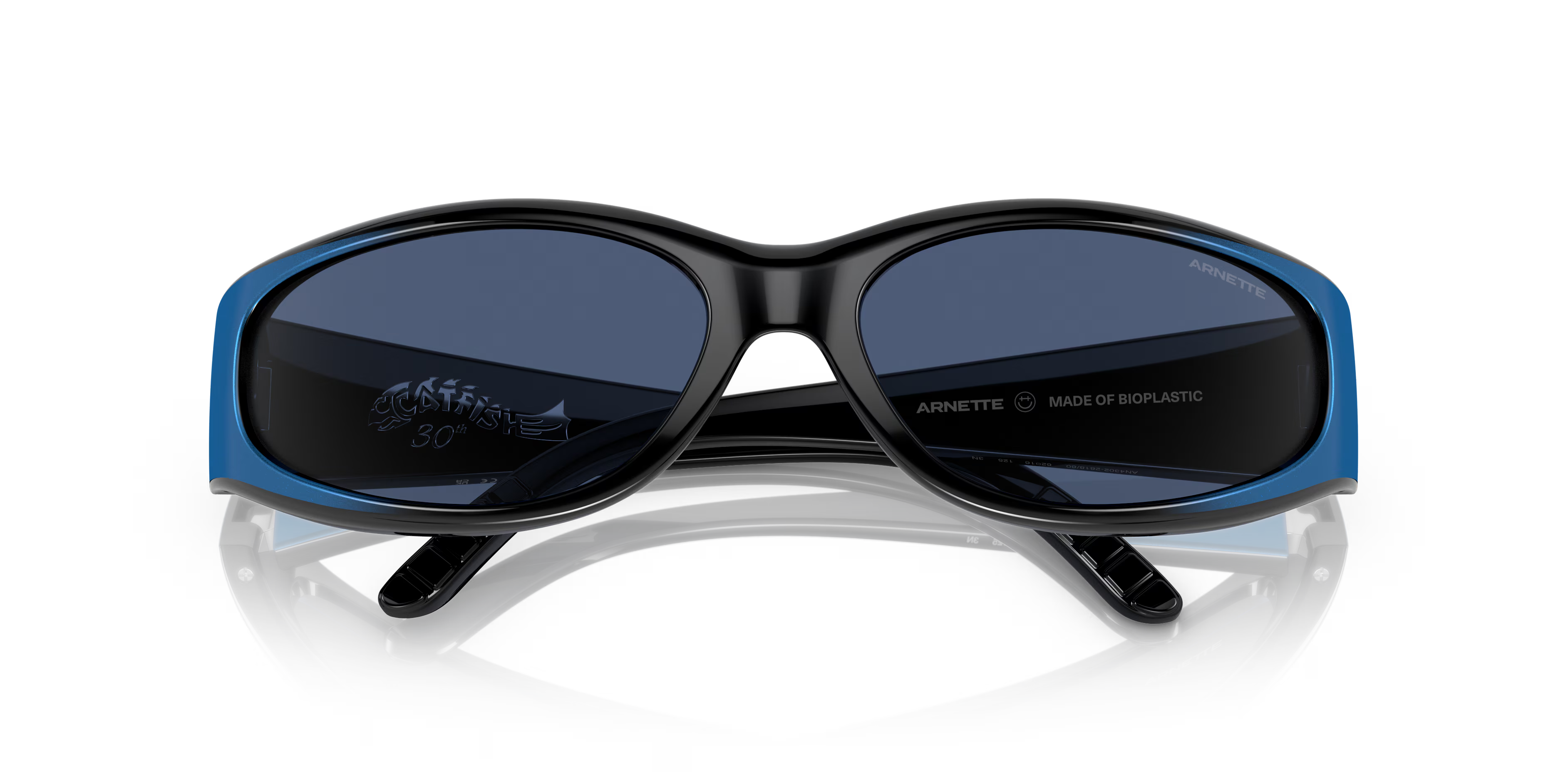 Óculos de Sol Arnette Catfish Preto e Azul