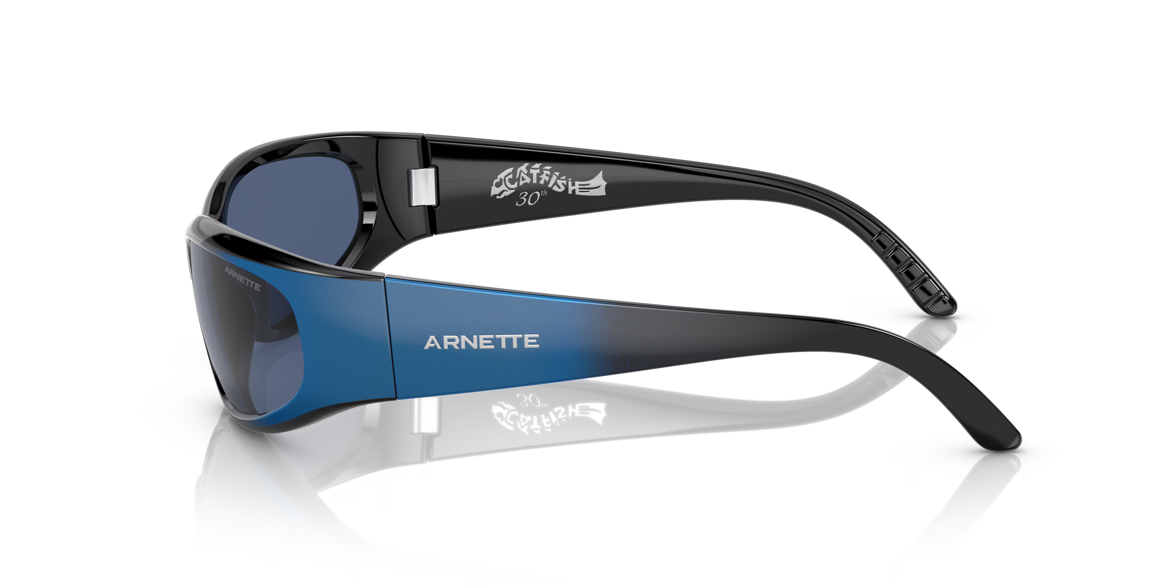 Óculos de Sol Arnette Catfish Preto e Azul