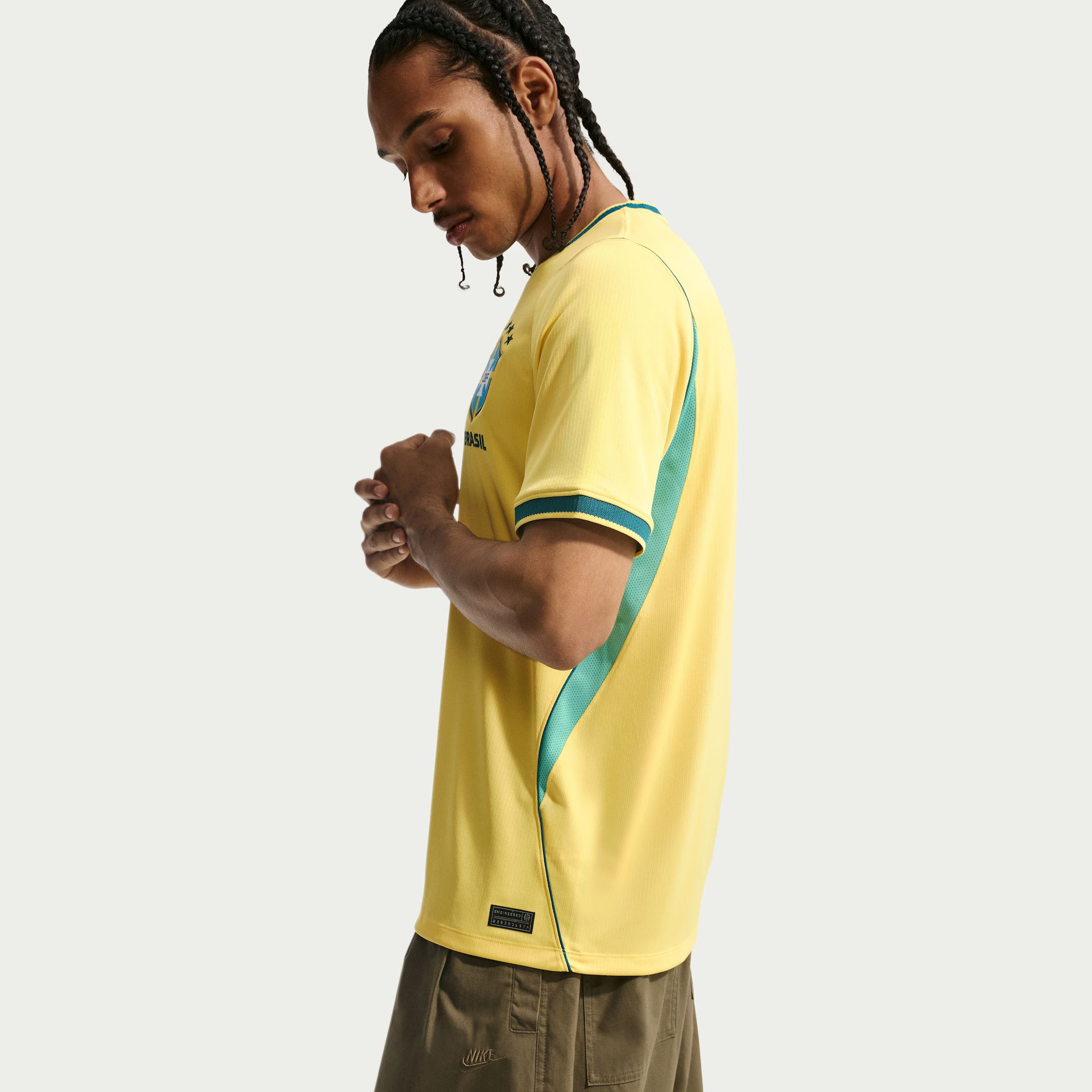 Camiseta Nike Torcedor Pro Brasil I 2027/2027 Home World Cup