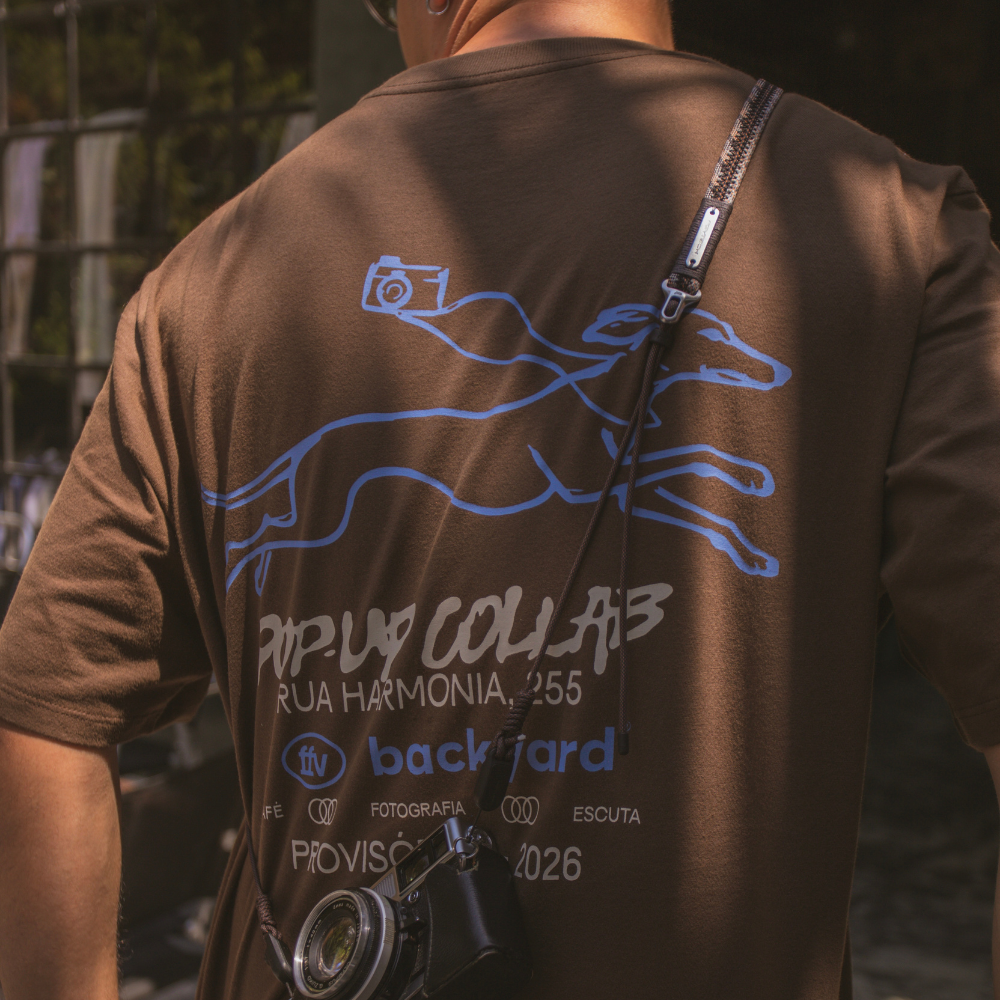Camiseta FFV x Backyard Marrom