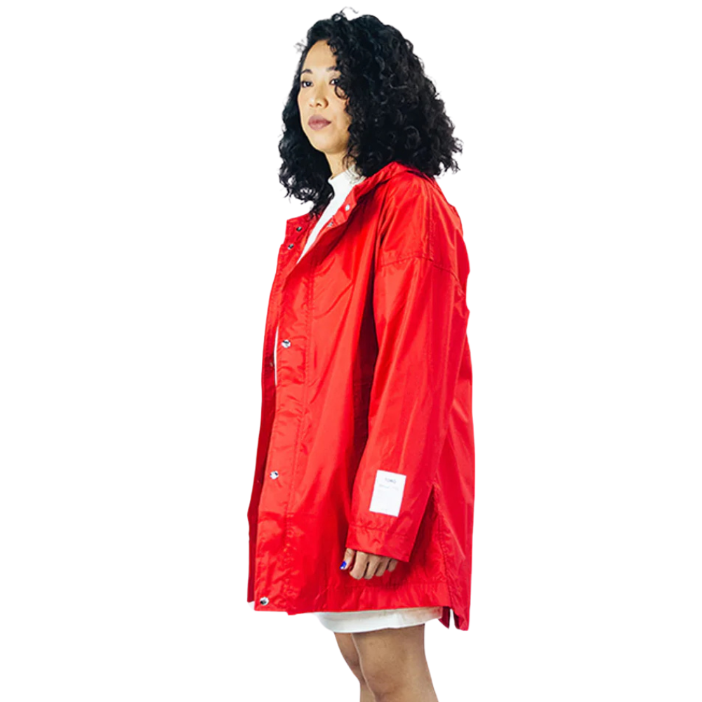 Capa De Chuva Toró Unissex Vermelha
