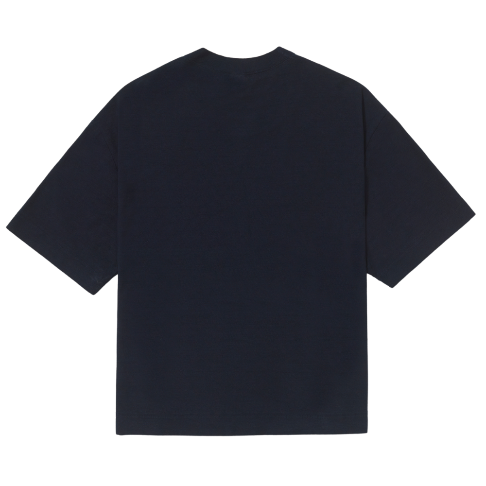 Camiseta Dupla Face Pace Pattern Azul Marinho