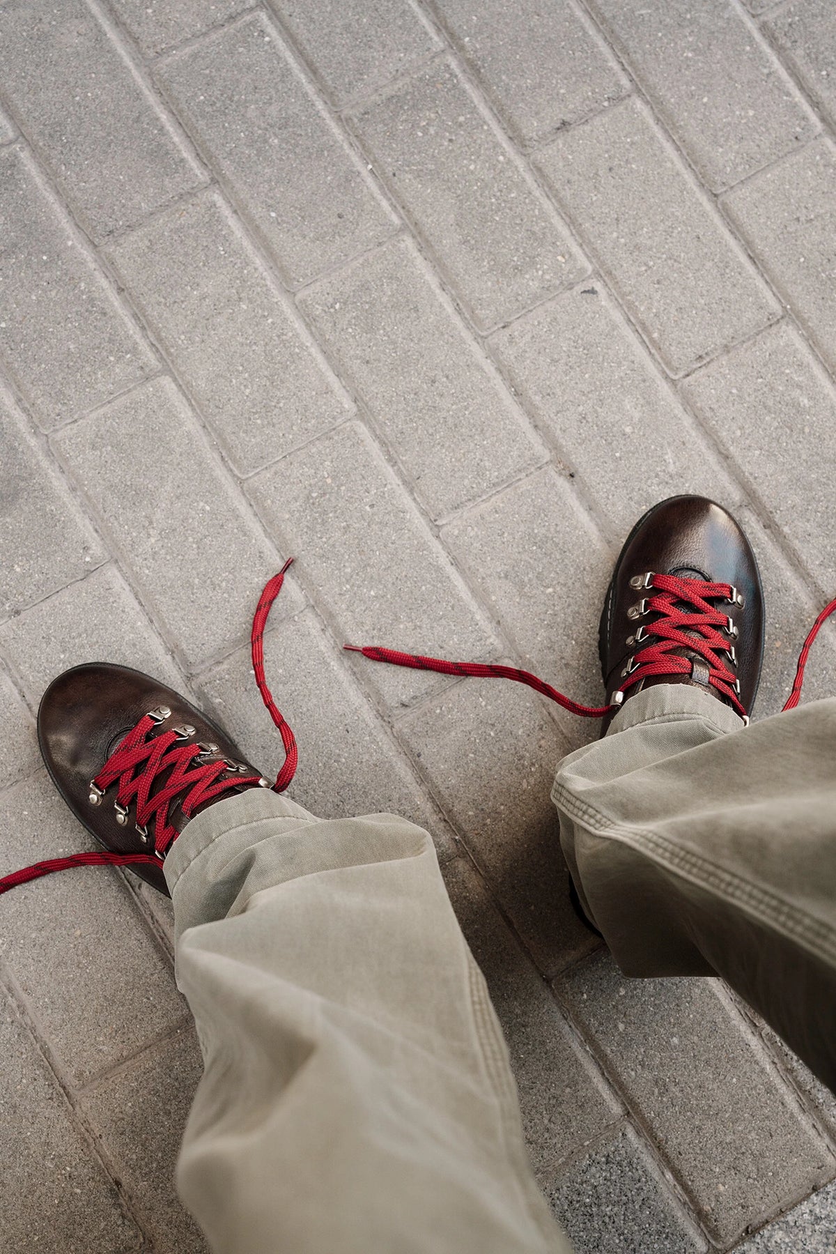 Sapato Birden Hiking Redwood Leather Marrom