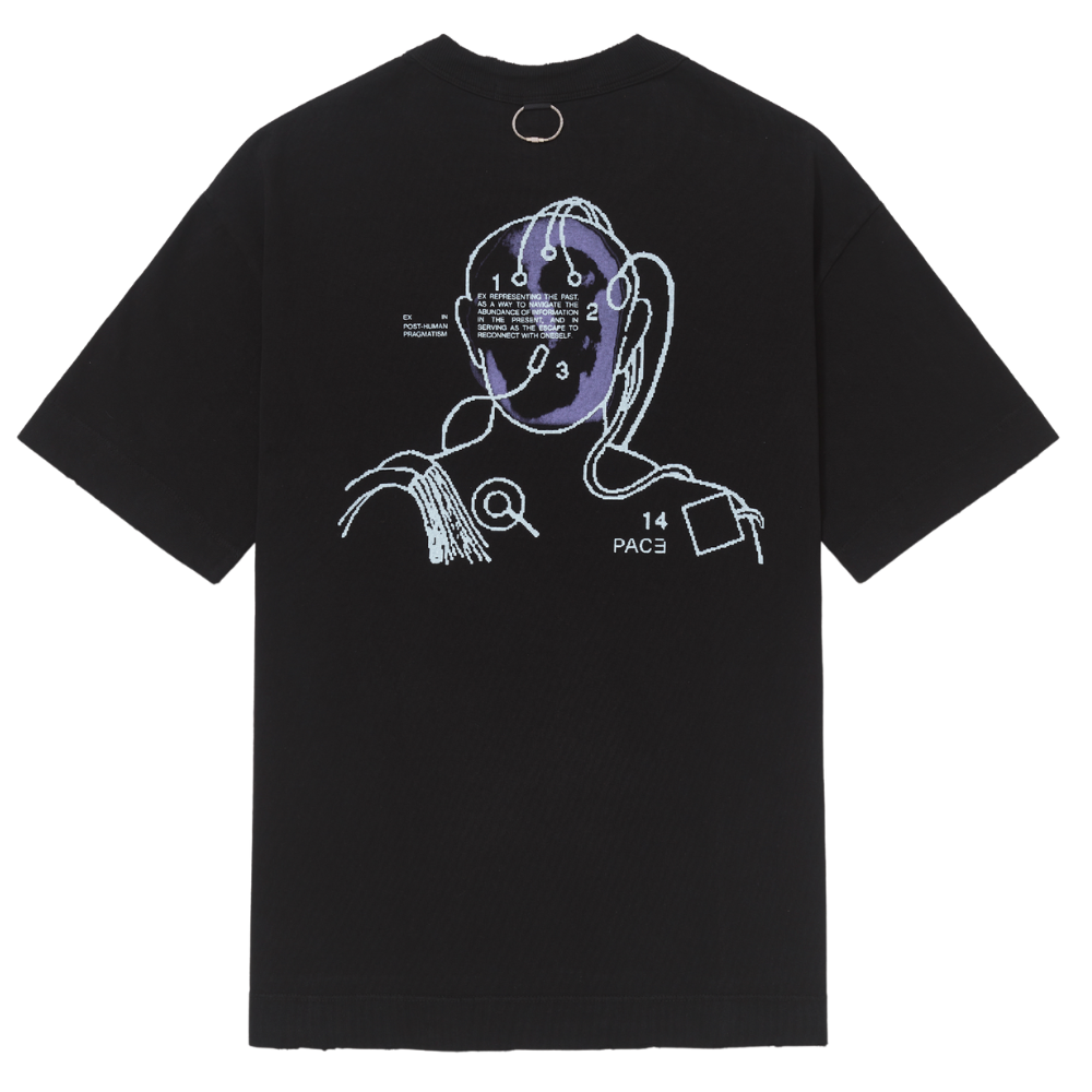 Camiseta Pace Pragmatism Preto Estonado