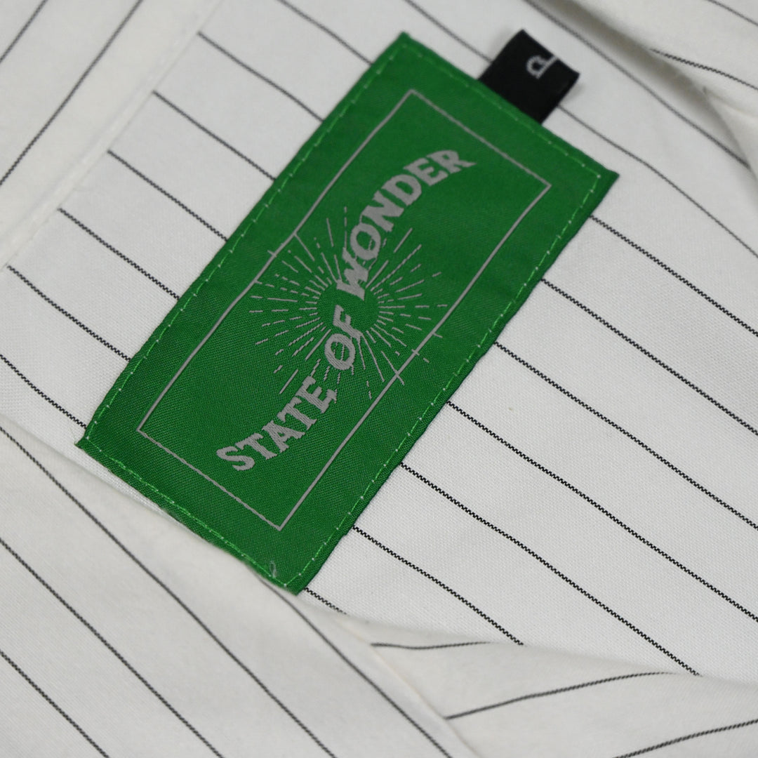 Camisa Sow Boxy Striped Branca