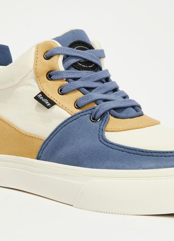 Tênis Studio Multicolor Índigo e Camel