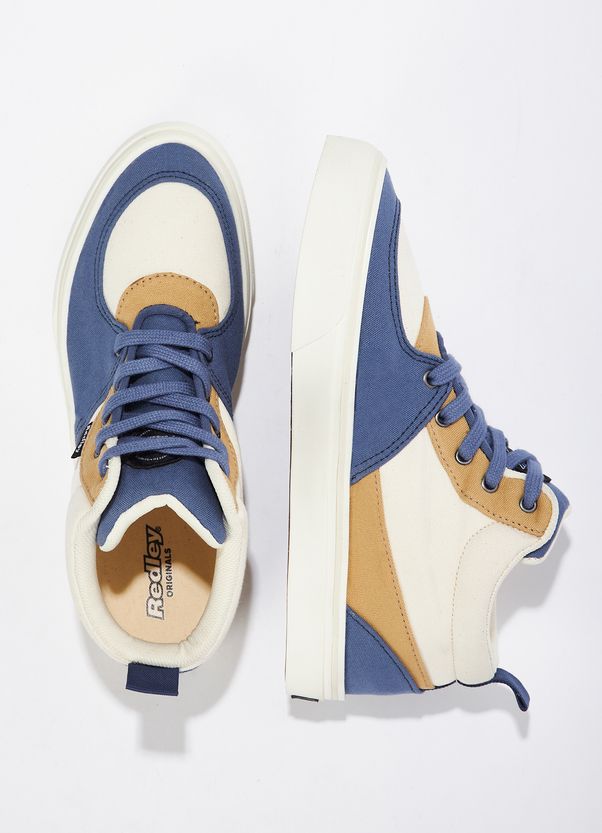 Tênis Studio Multicolor Índigo e Camel