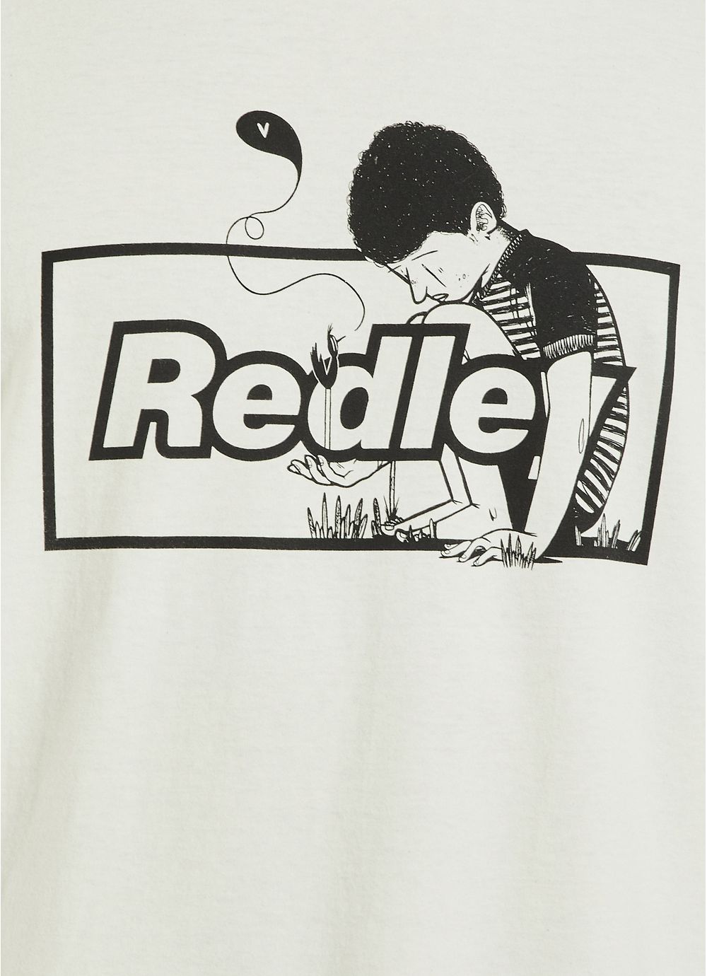 Camiseta Redley Colab Alex Senna Off White