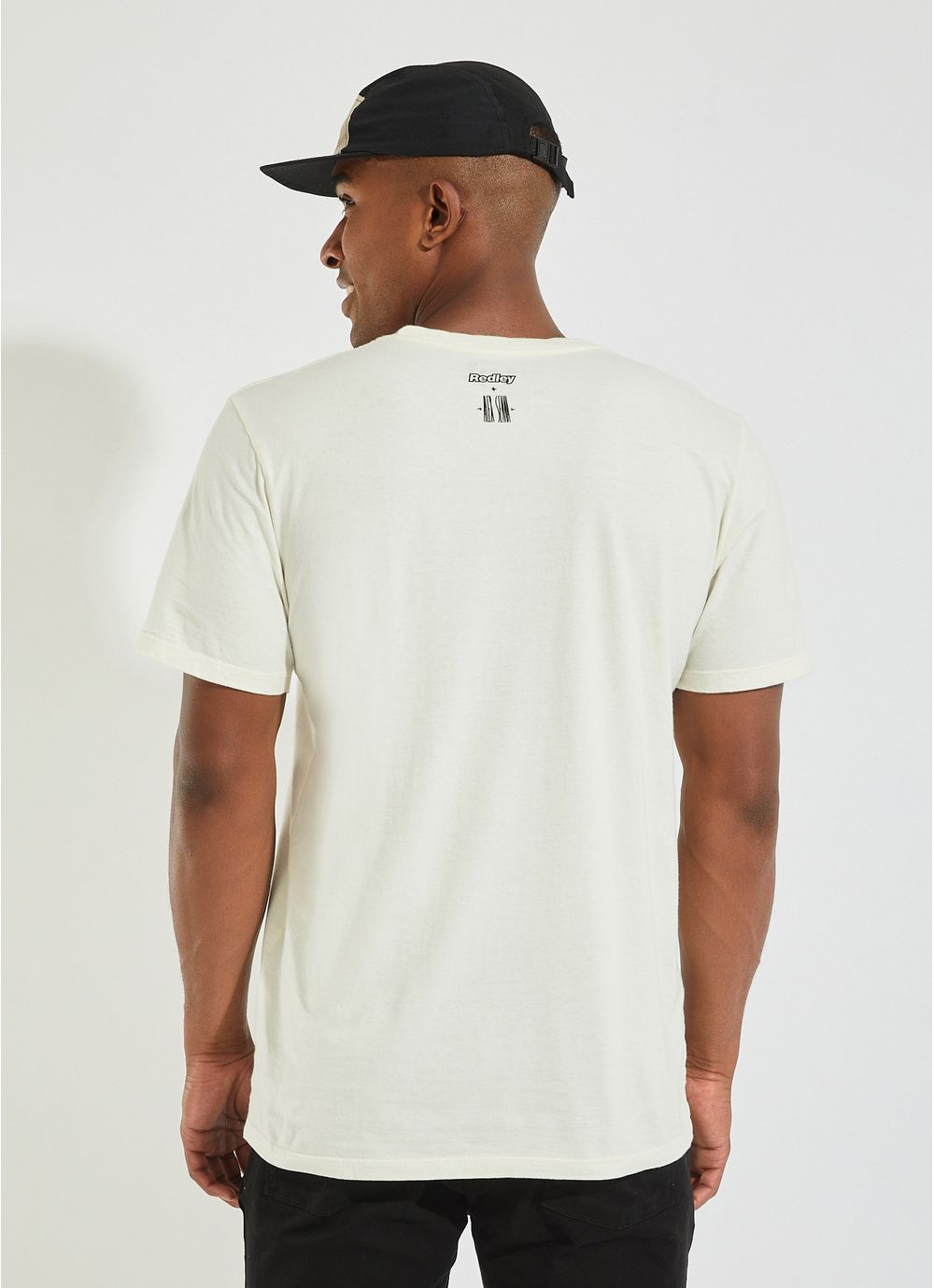 Camiseta Redley Colab Alex Senna Off White