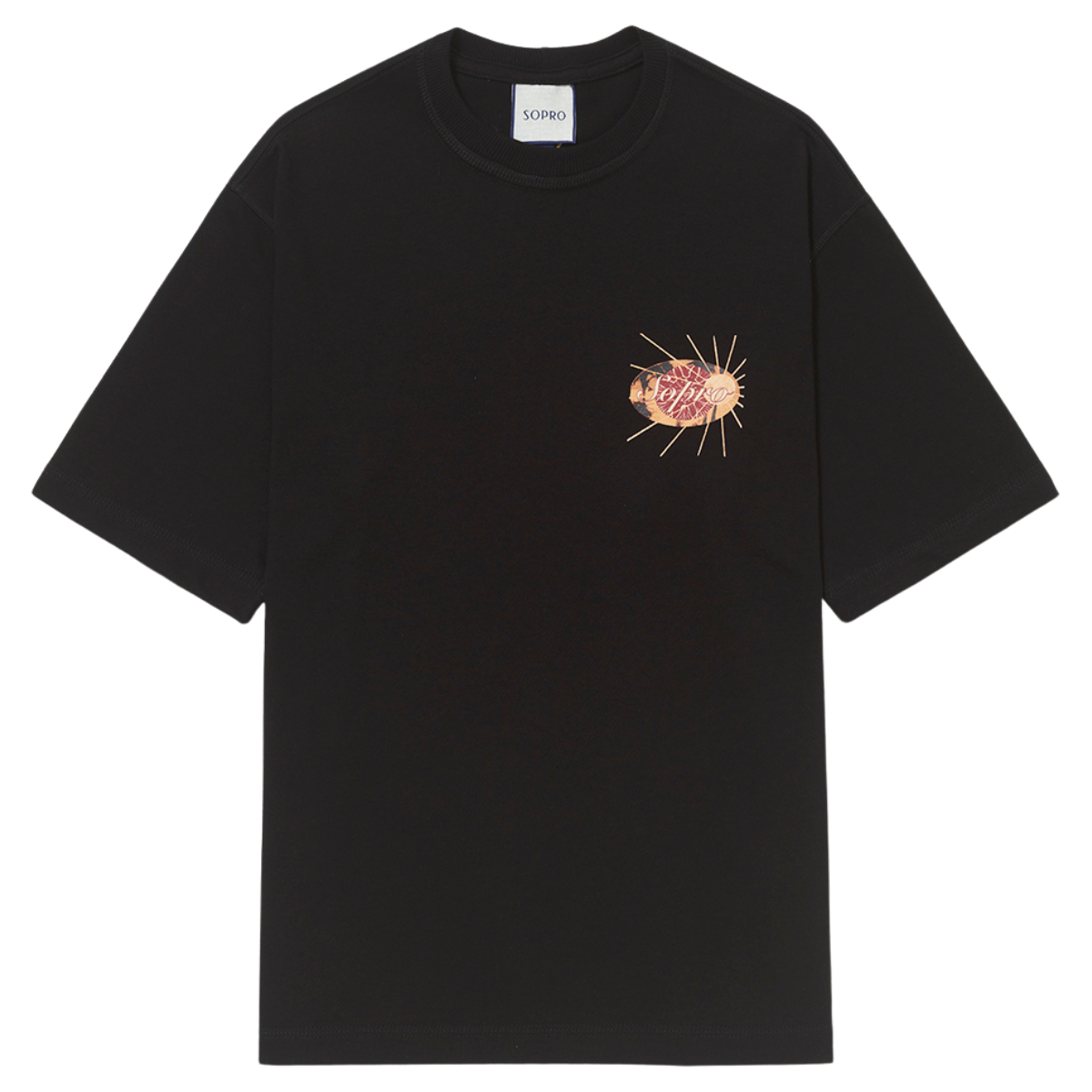 Camiseta Oversized Sopro Retrato de Sol