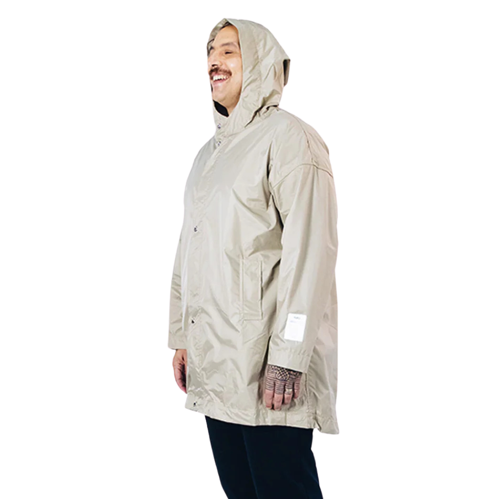 Capa De Chuva Toró Unissex Bege