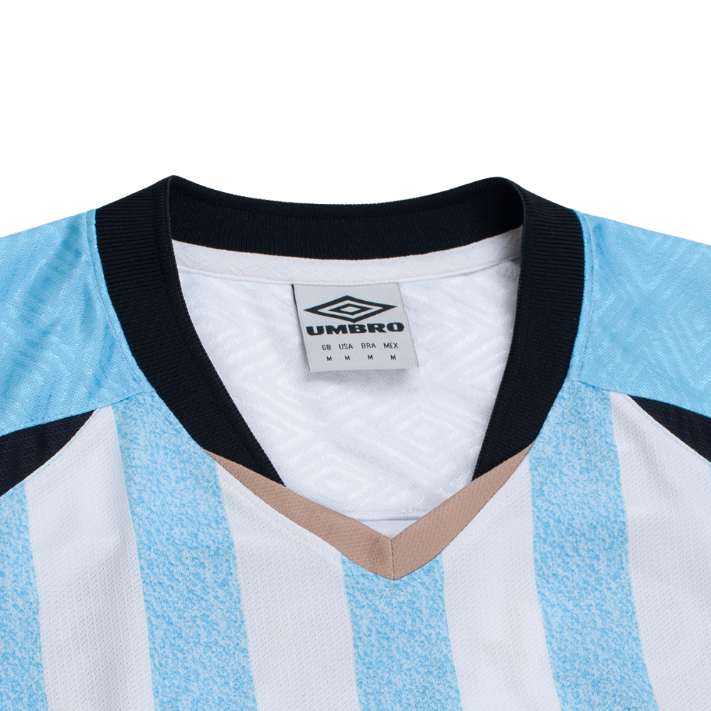 Camiseta Jersey Umbro El Obelisco Eterno Branco e Azul