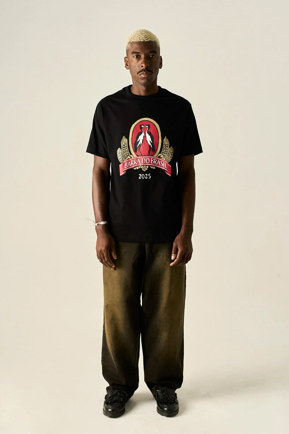 Camisa Barra Crew do Brasil Souvenir Preta