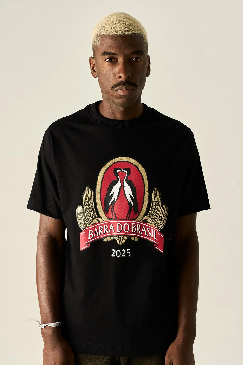 Camisa Barra Crew do Brasil Souvenir Preta