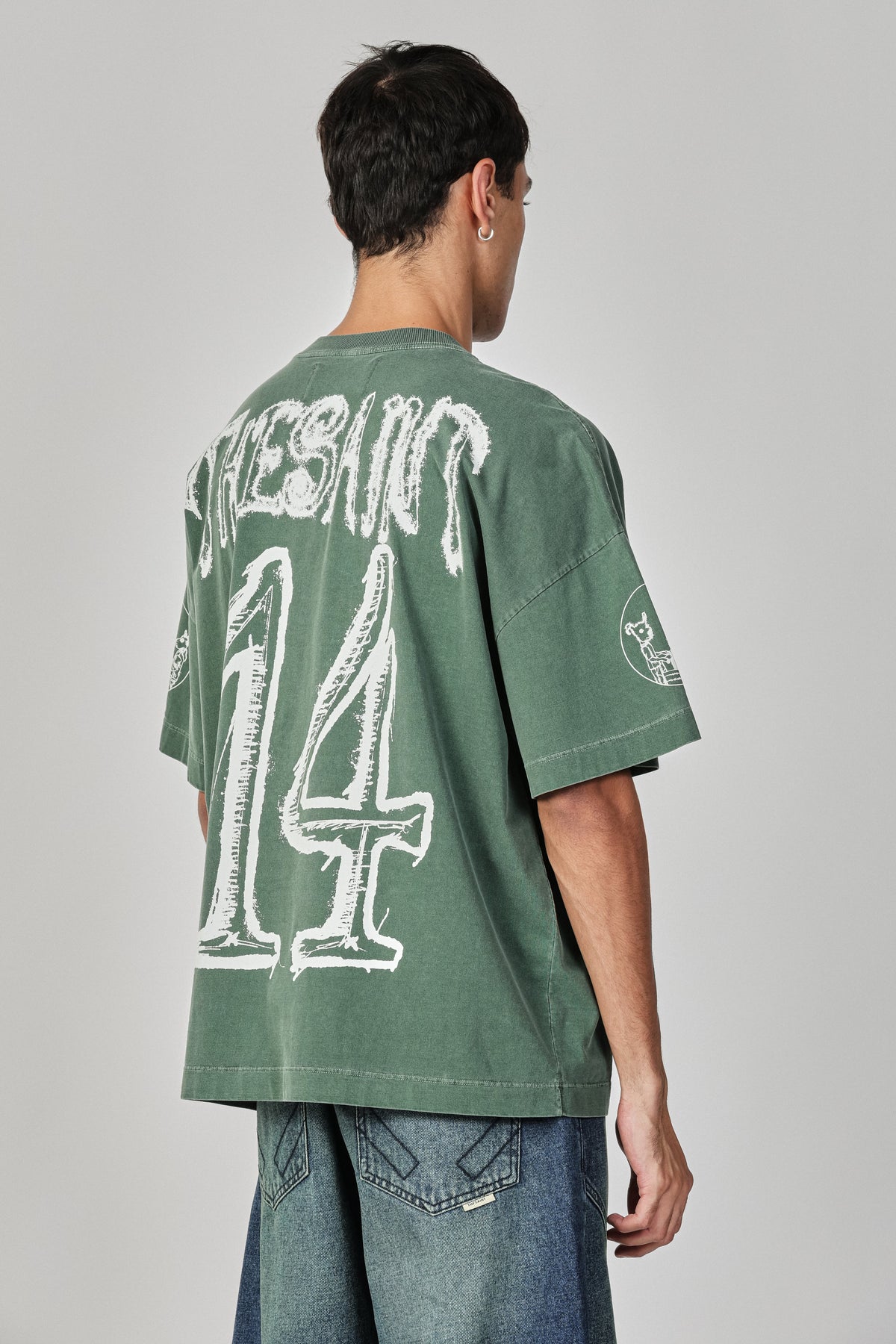Camiseta TheSaint 14 Blur Verde