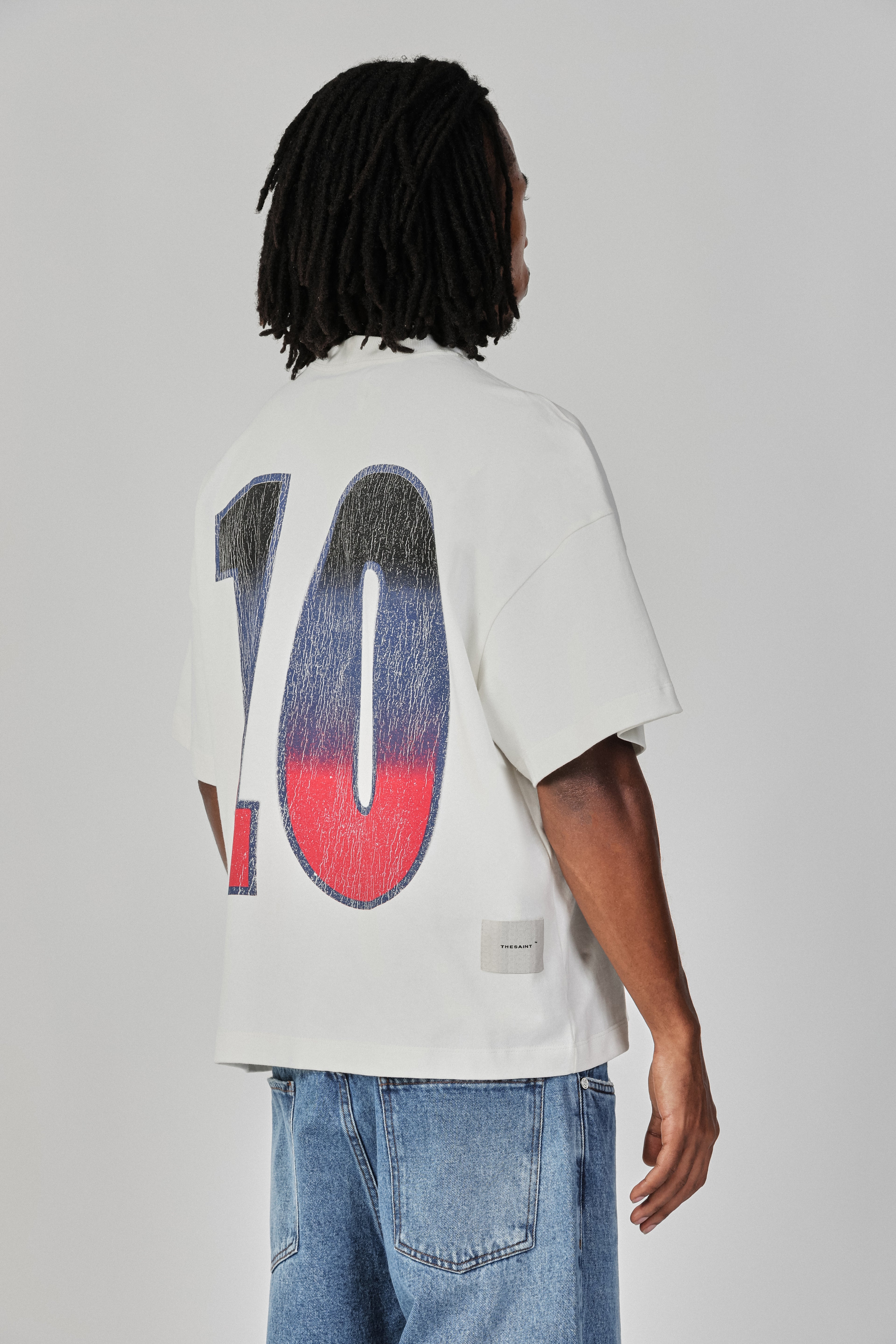 Camiseta The Saint Big Overhead Kick Tsubasa Branca