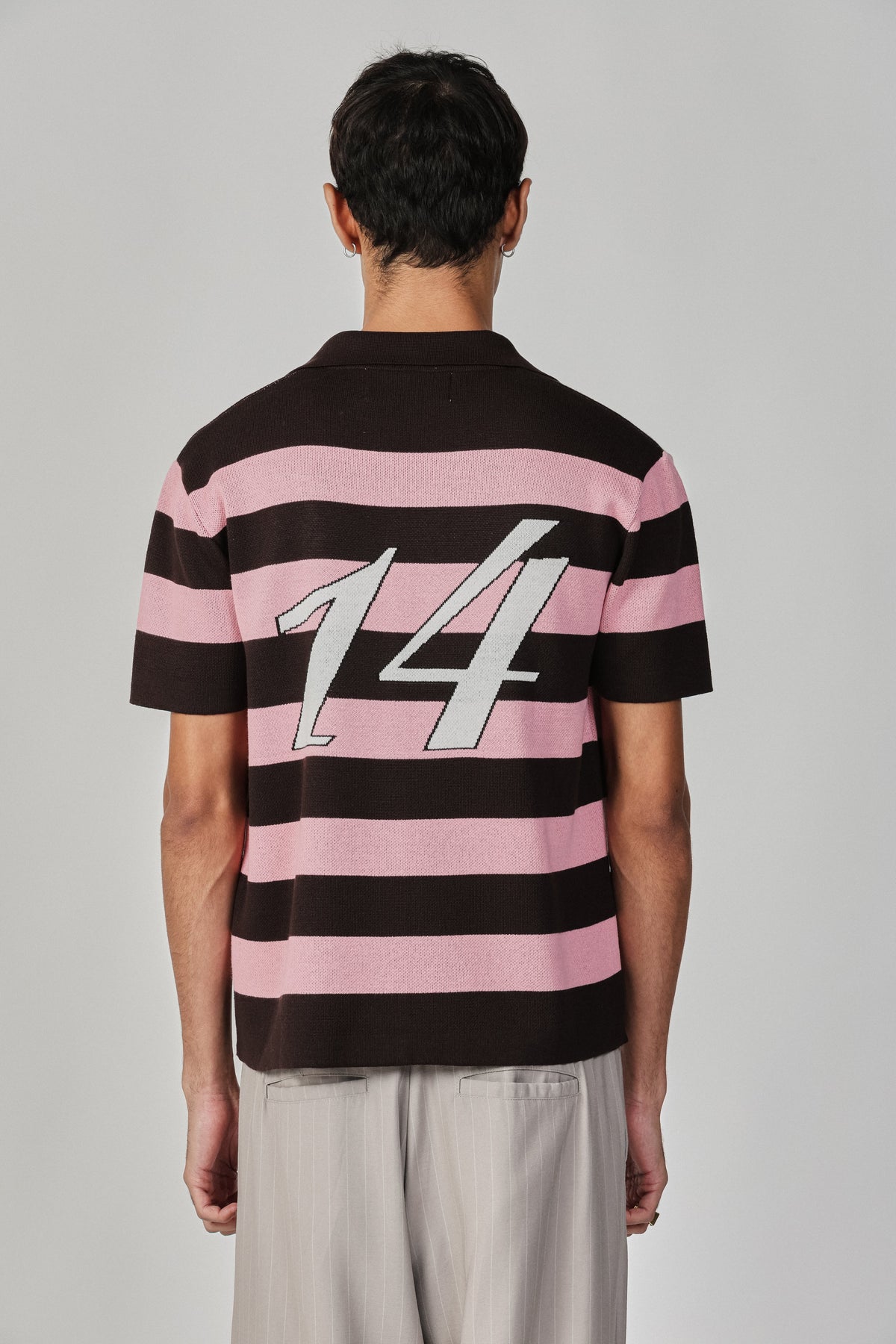 Camiseta Polo TheSaint Classic Rosa