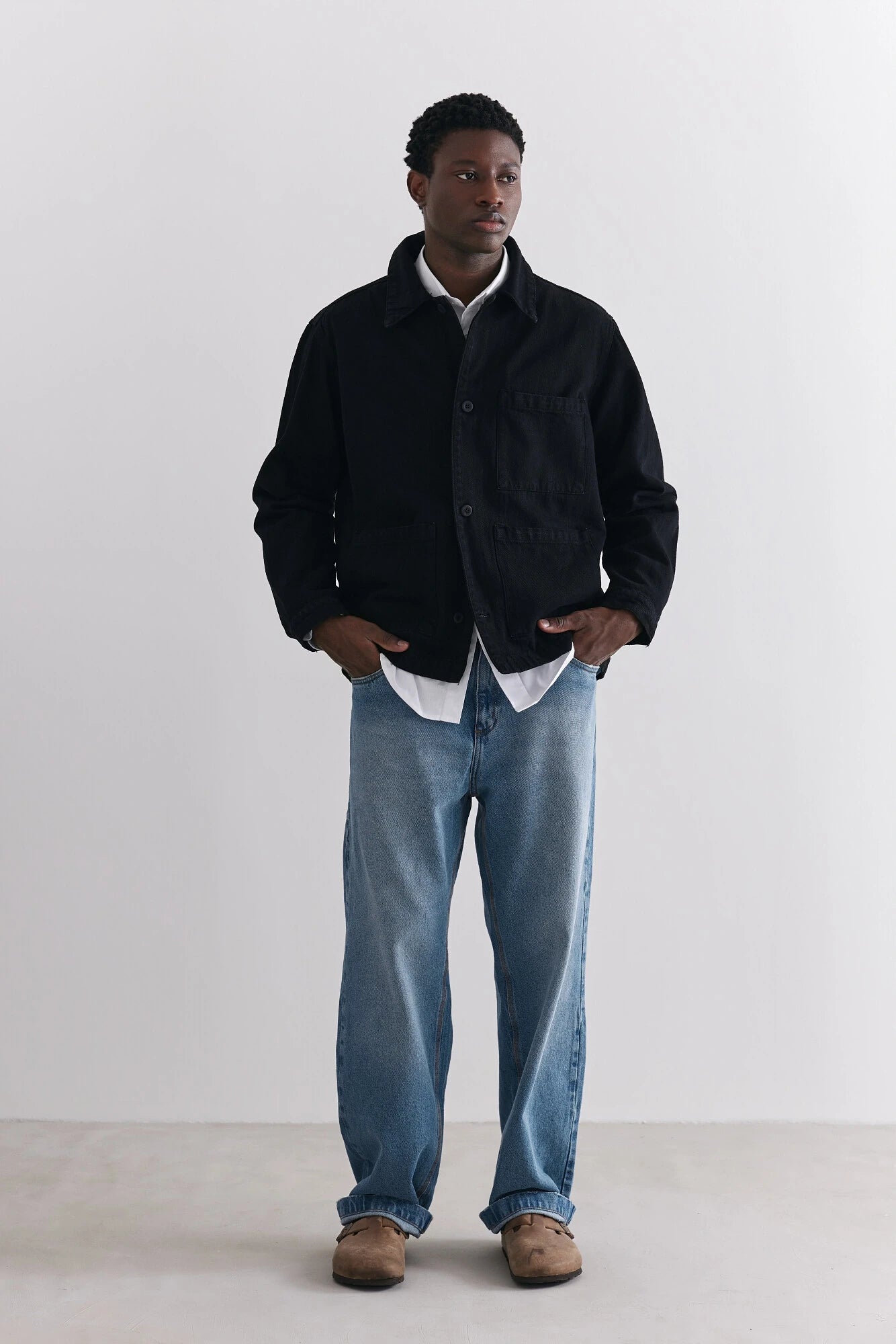 Jaqueta Birden Worker Shadow Preta