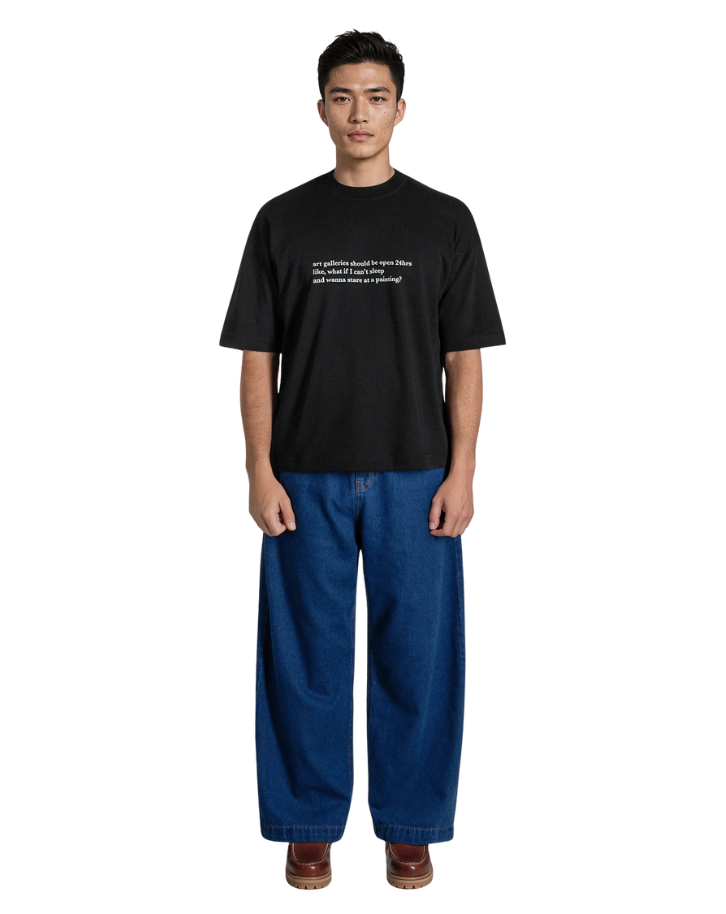 Camiseta Boxy Saint Studio Supima Art Galleries