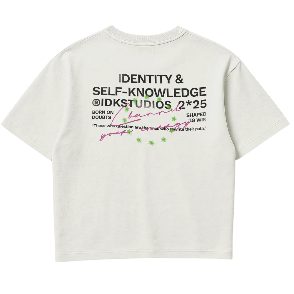 Camiseta IDK Shaped To Win Branca