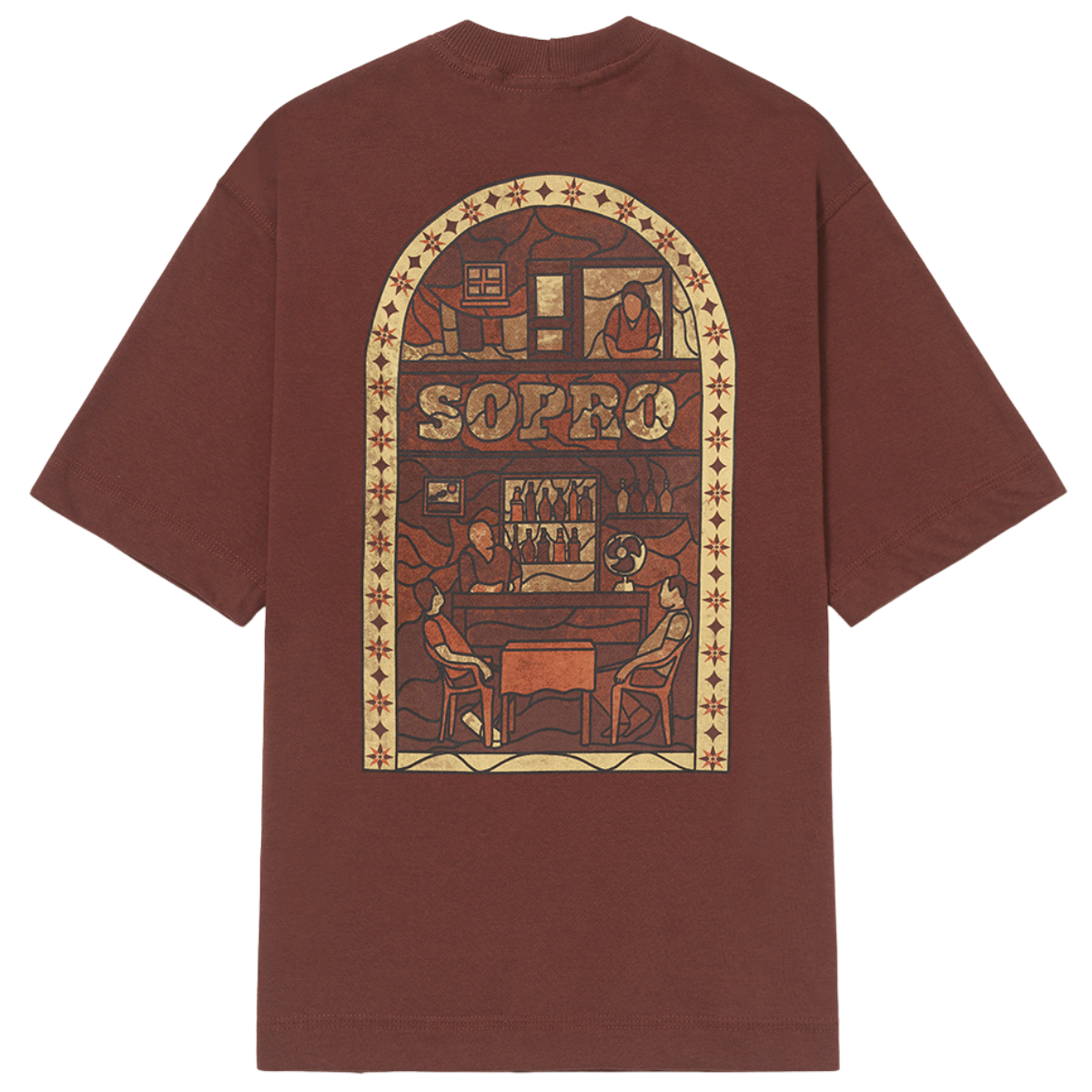 Camisa Oversized Sopro Cena Em Ladrilho