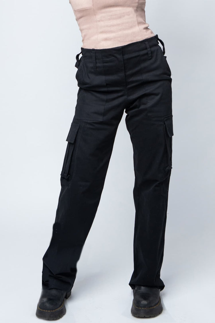 Calça Stripes Cargo Black