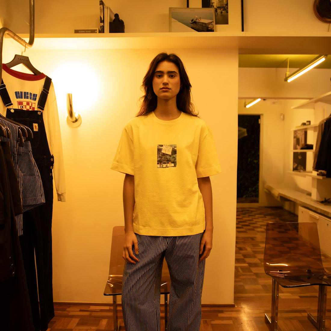 Camiseta Lourie Carciofi Manteiga