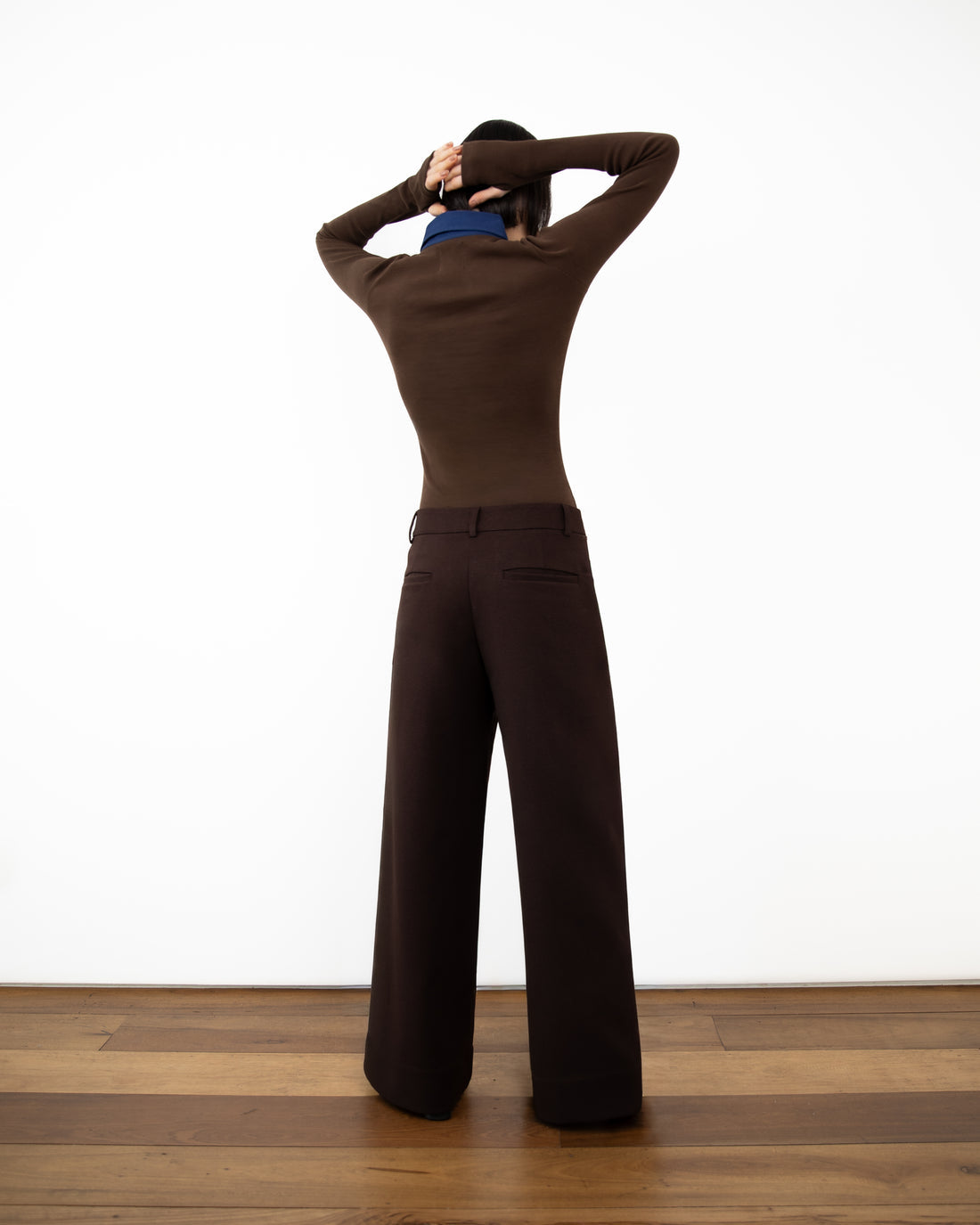 Calça de Alfaiataria Lourie Marrom