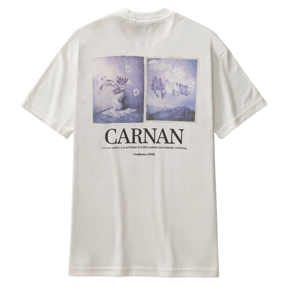 Camiseta Carnan Portrait Heavy Branca