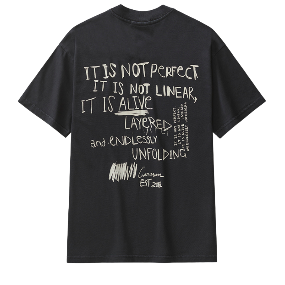 Camiseta Carnan Unfolding Preta