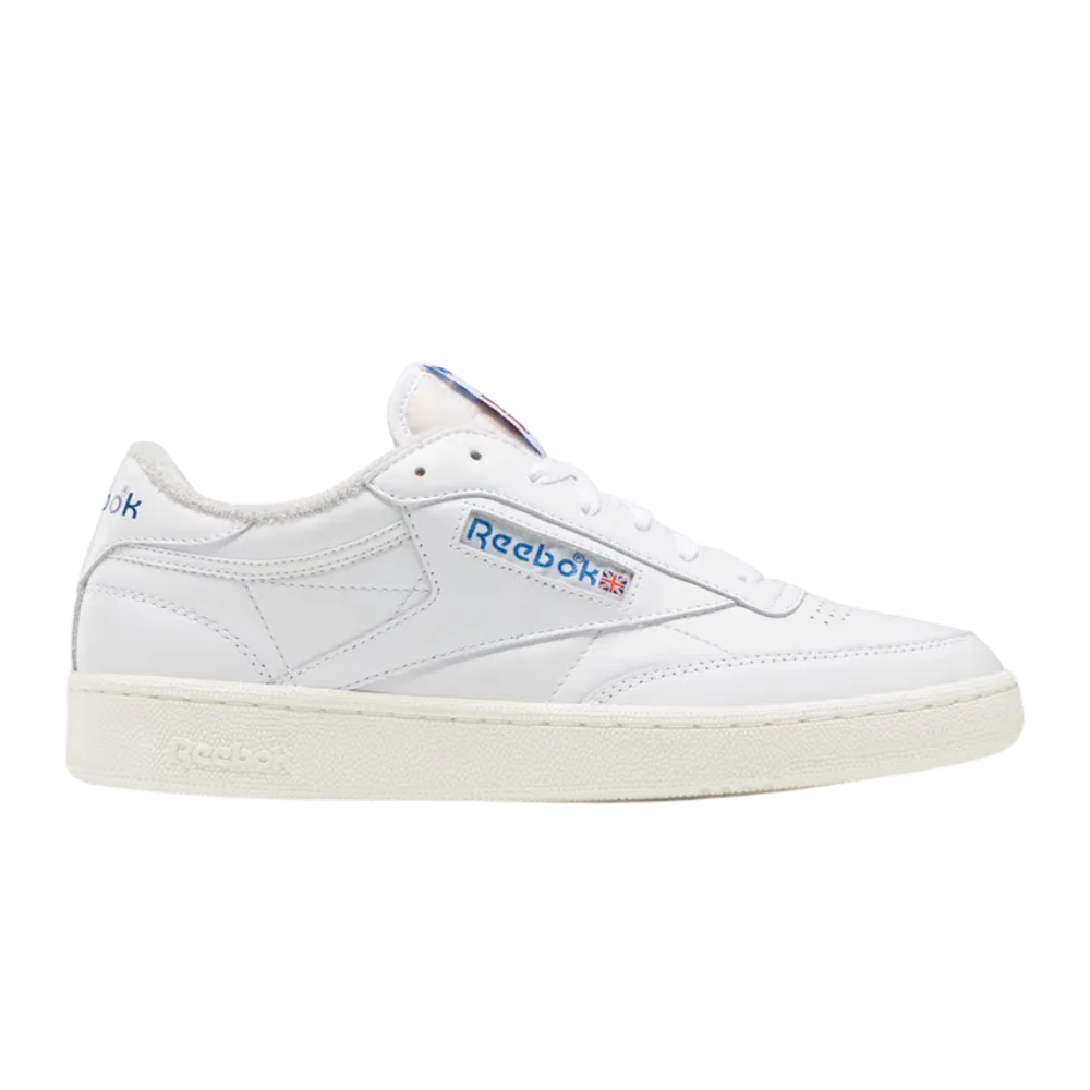 Tênis Reebok Club C 85 Vintage Branco e Azul