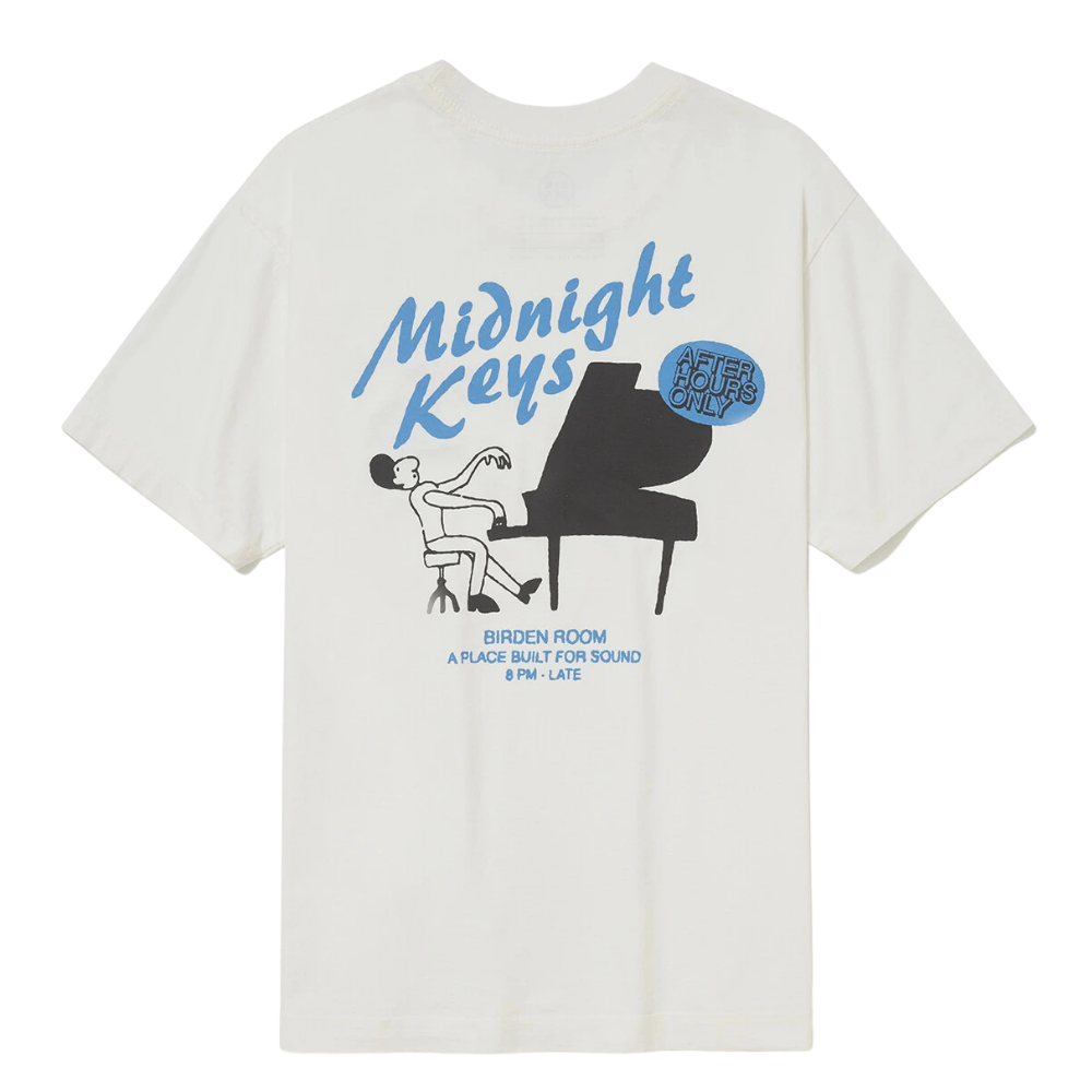 Camiseta Birden Midnight Keys Branca