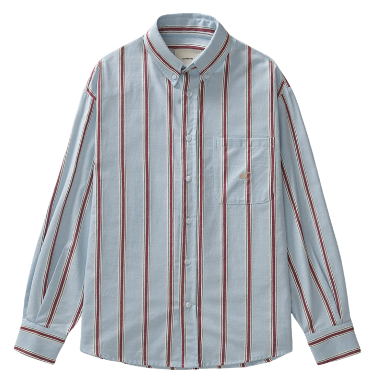 Camisa Carnan Listrada Bordô