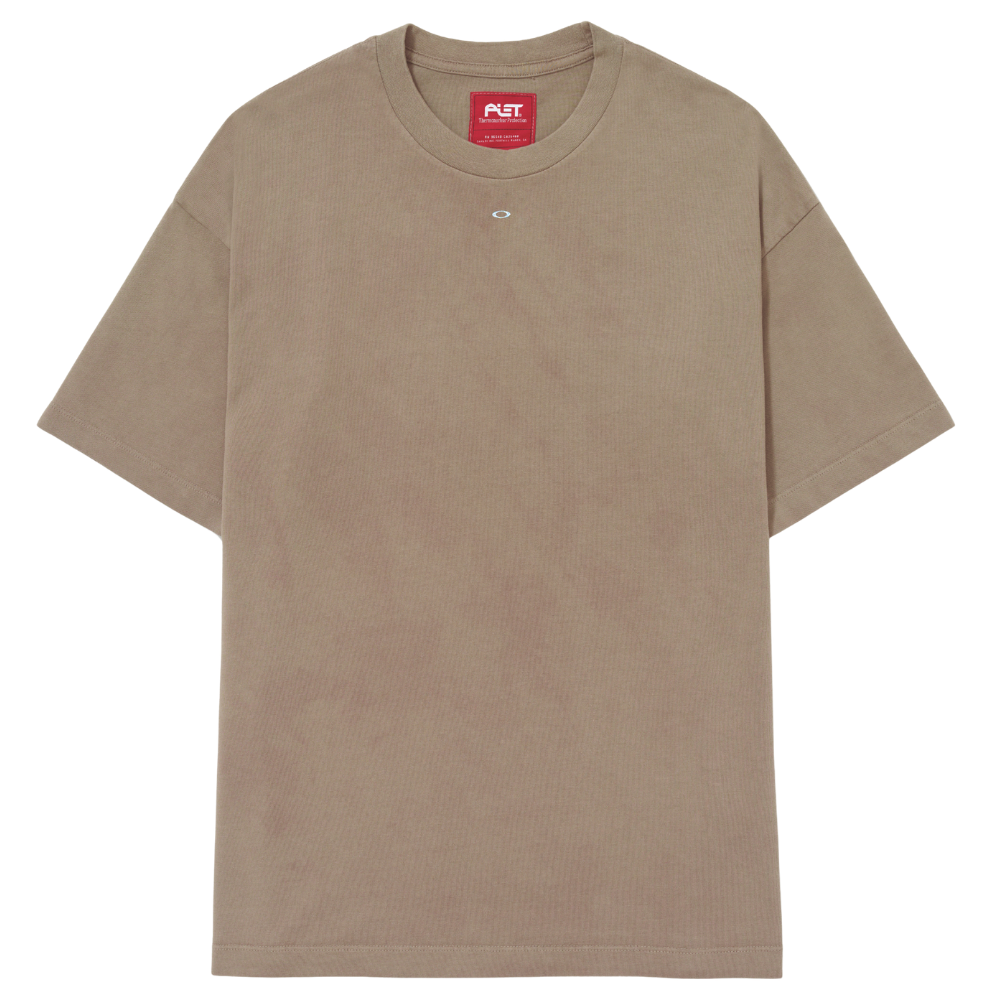 Camiseta Piet X Oakley Foil Nano Logo Dark Tan