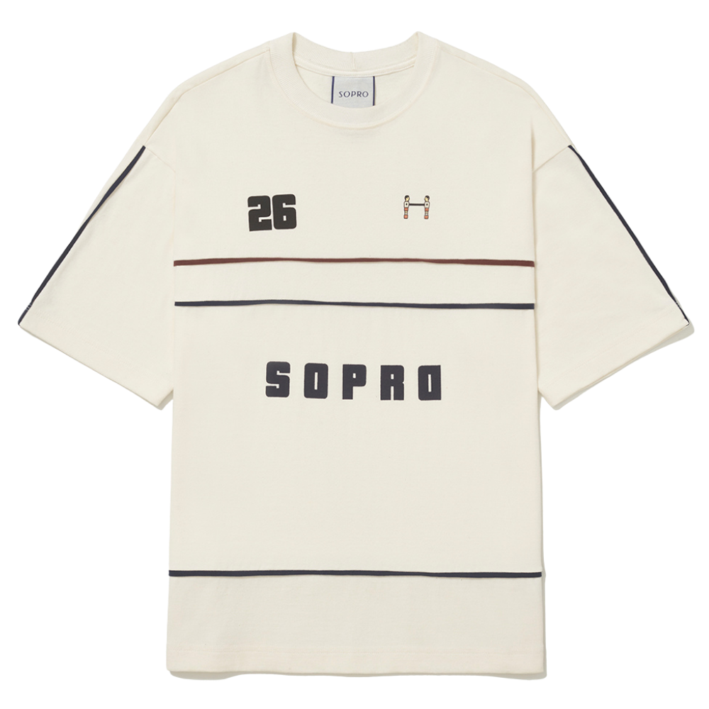 Camiseta Sopro Primeira Formação Over Branca