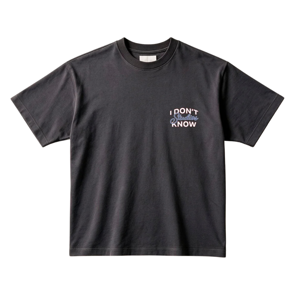 Camiseta IDK Statement Preta