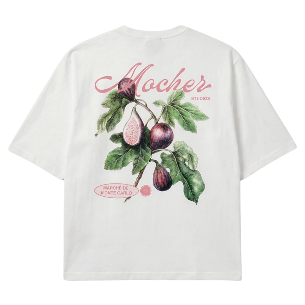 Camiseta Mocher Marché Branca