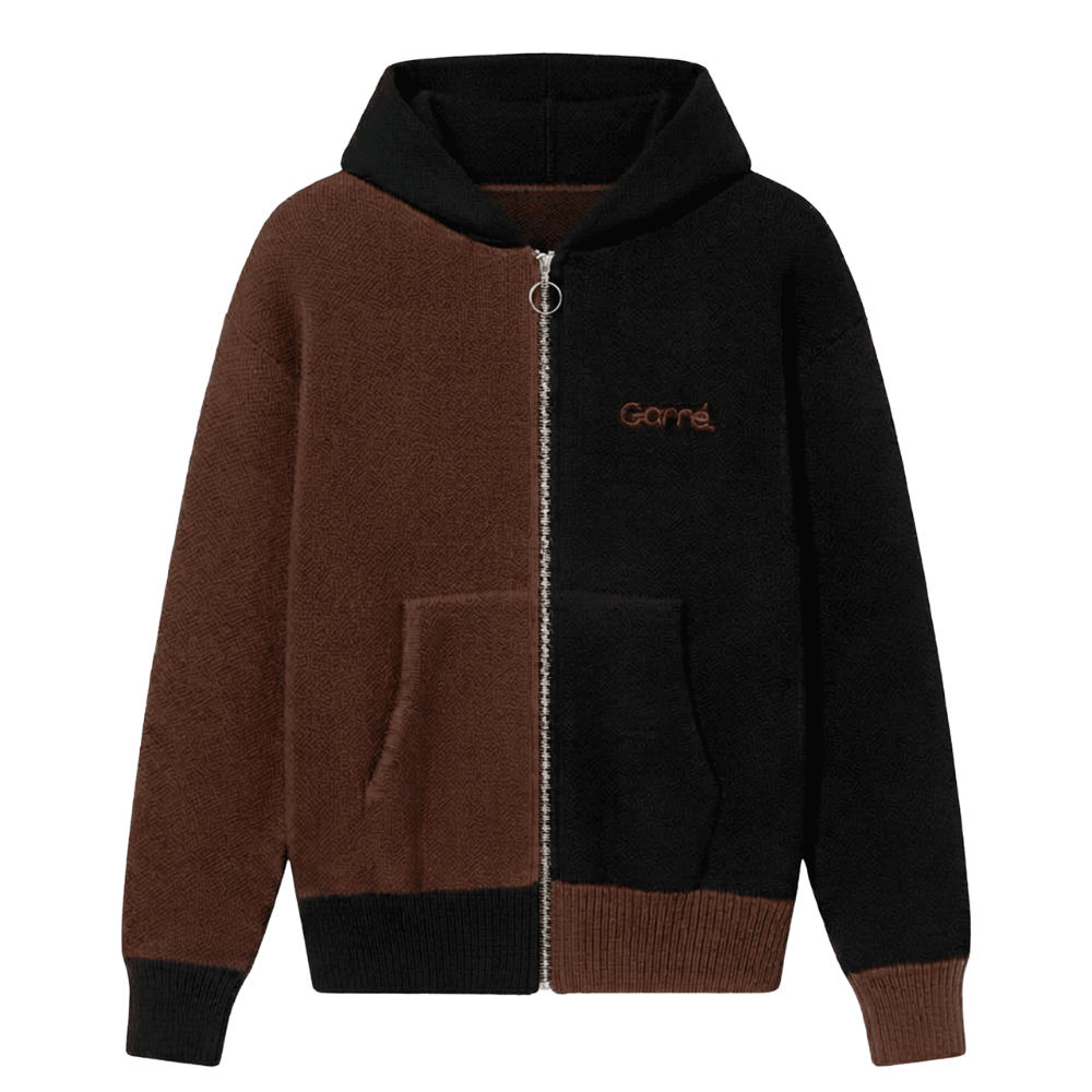 Moletom Garré Tricot Hoodie Marrom