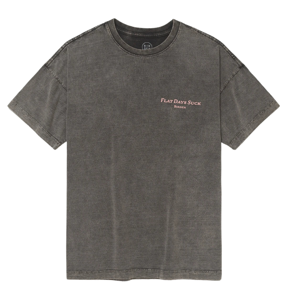 Camiseta Birden Boxy Flat Days Storm Cinza