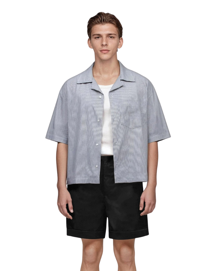 Camisa Saint Studio Egipcio Listrada Marinho