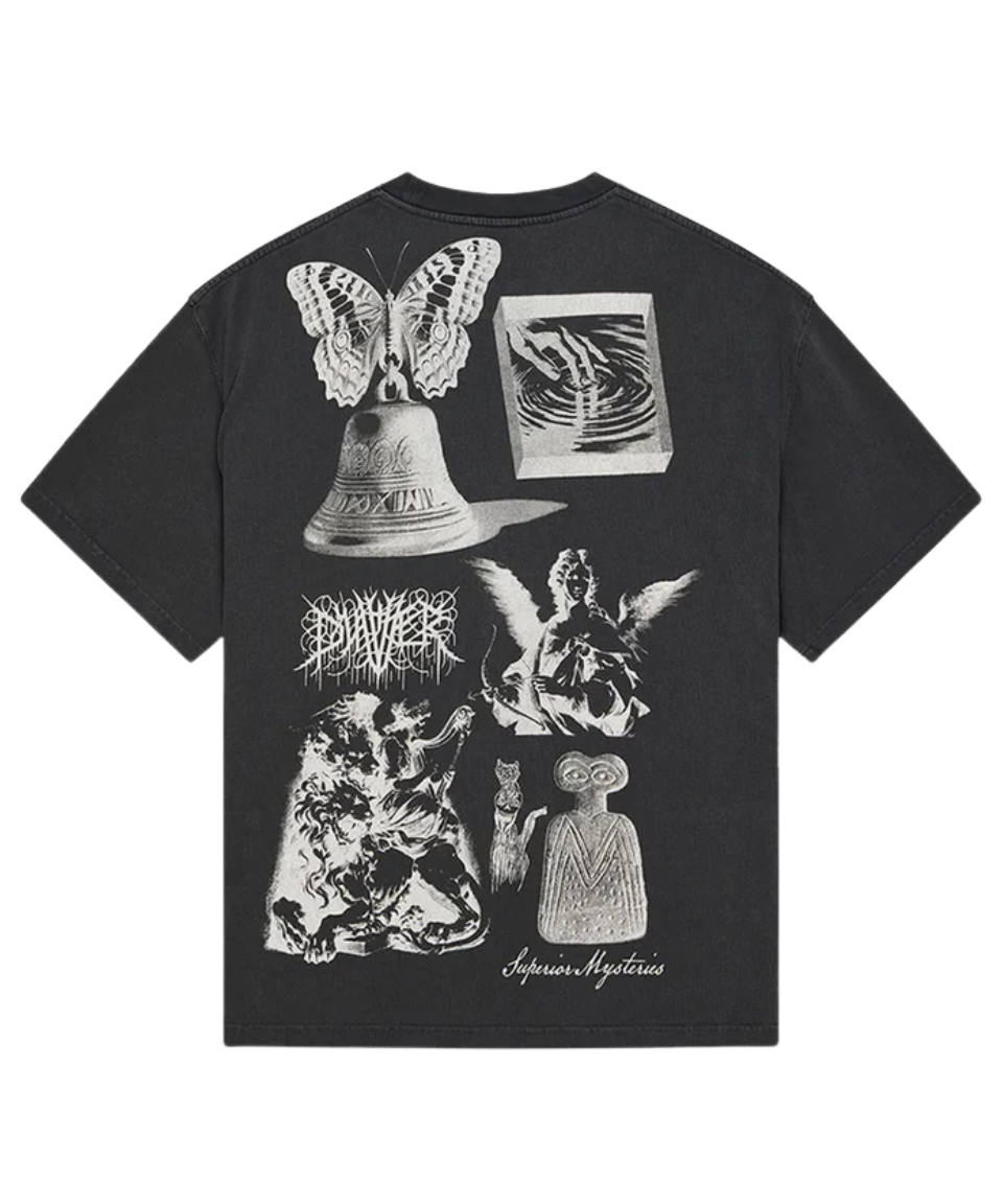 Camiseta Deus Ex Machina Invocation Chumbo