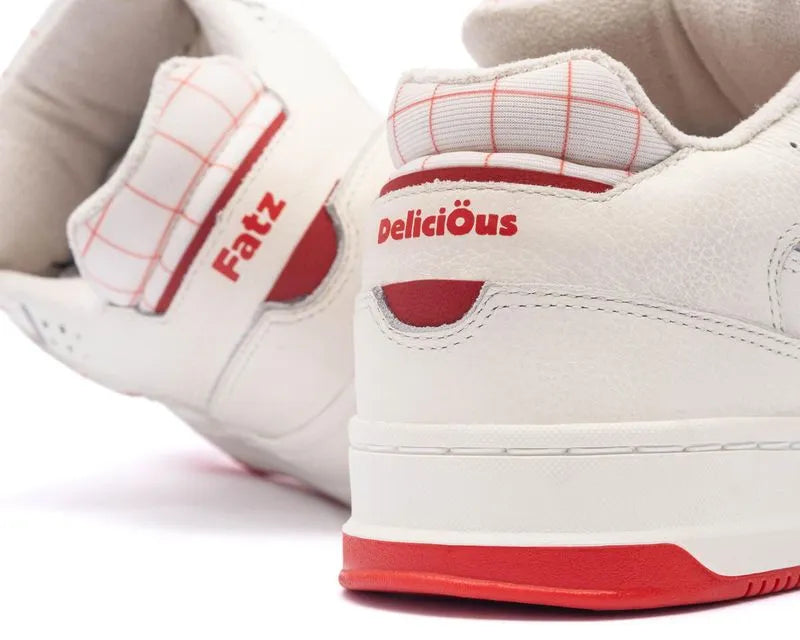 Tênis Souza Ous x Fatz Off Branco e Vermelho