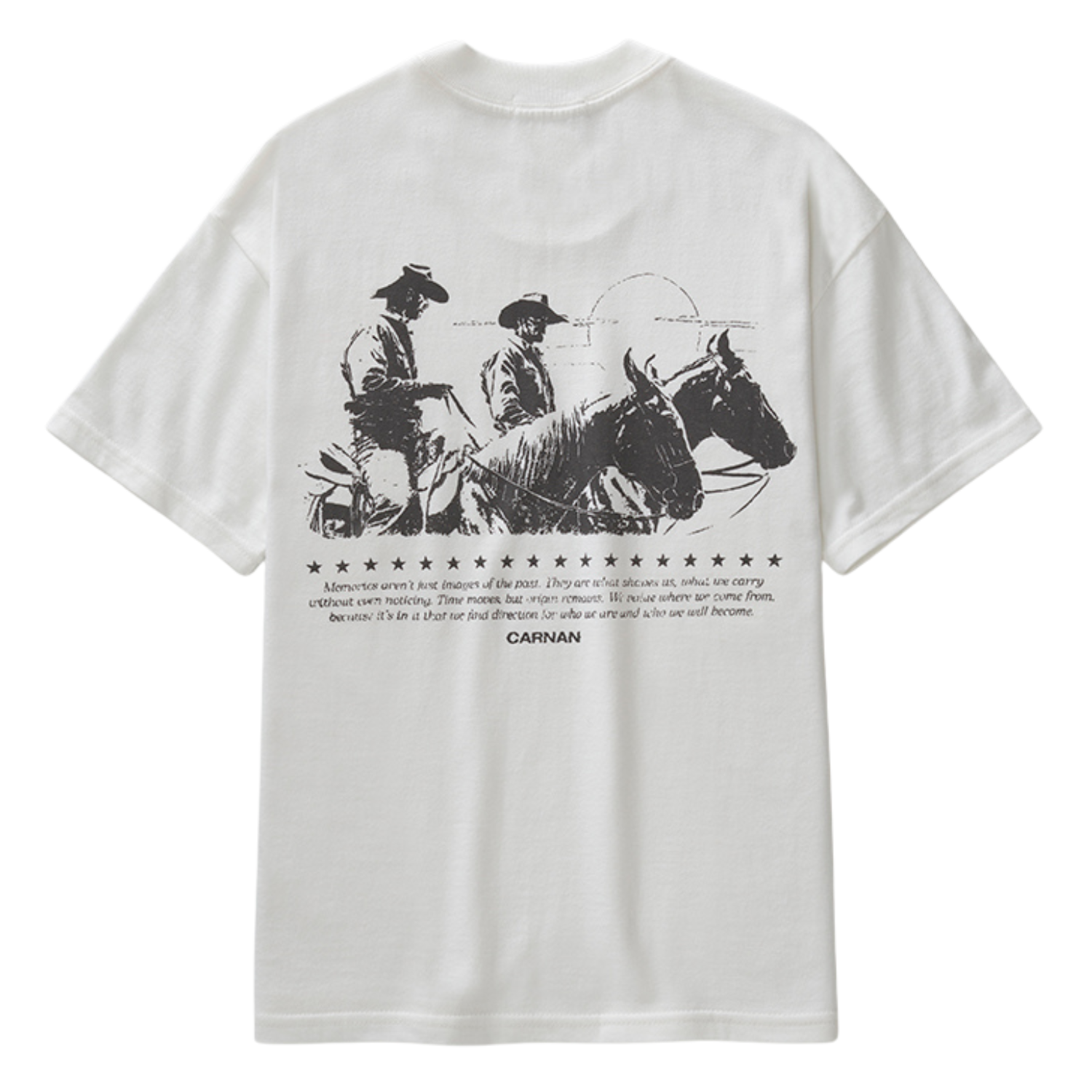 Camiseta Carnan Patterns Off White