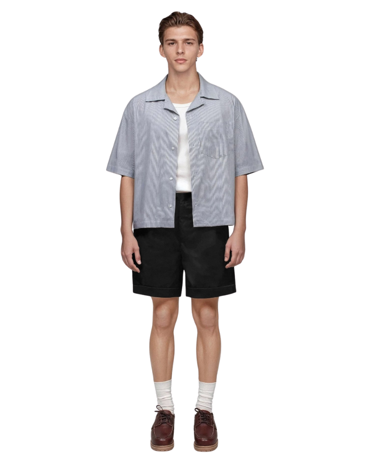 Camisa Saint Studio Egipcio Listrada Marinho